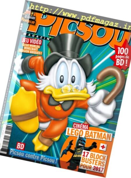 Picsou Magazine – Fevrier 2017 Cover