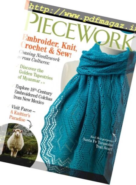 PieceWork – March-April 2017 Cover