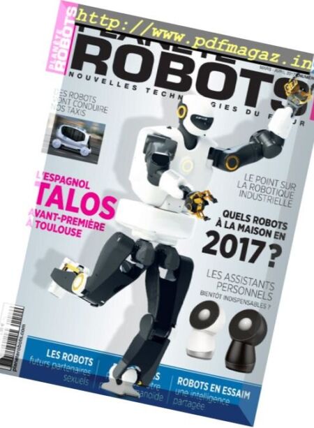 Planete Robots – Mars-Avril 2017 Cover