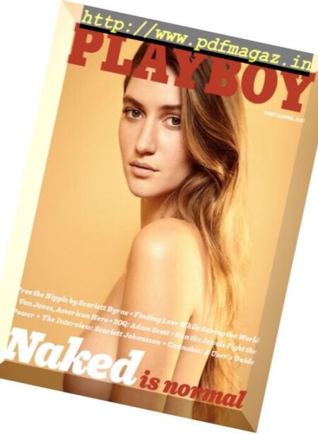 Playboy USA – March-April 2017 Cover