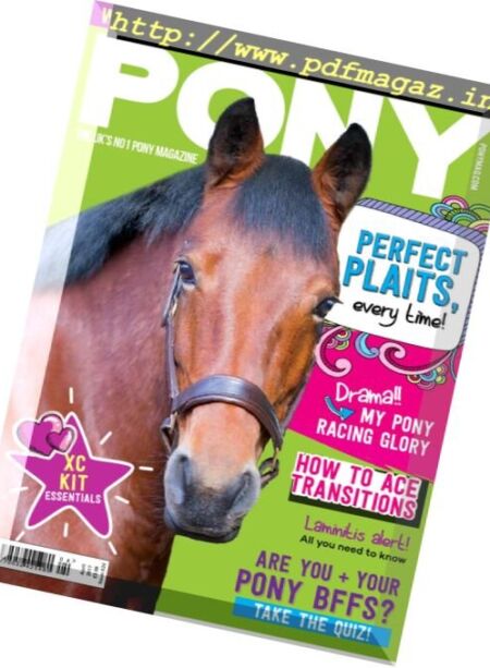 Pony Magazine – April 2017 Cover