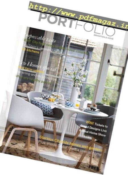 Portfolio Brighton & Hove – March 2017 Cover
