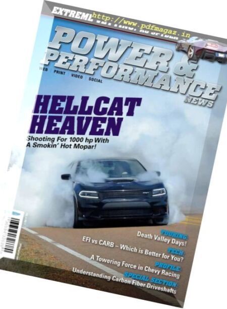 Power & Performance News – Spring 2017 Cover