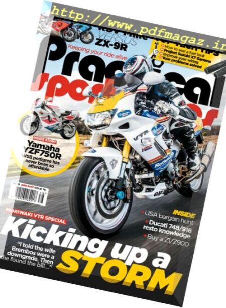 Practical Sportsbikes – April 2017 Cover