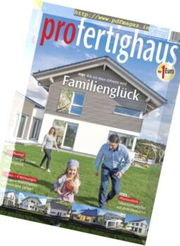 Pro Fertighaus – Marz-April 2017