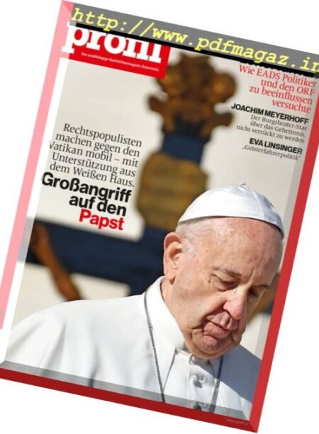 Profil – 27 Februar 2017 Cover