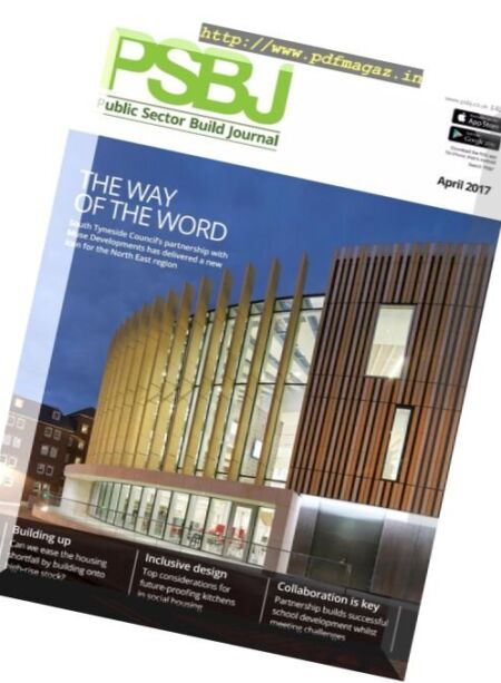PSBJ Public Sector Building Journal – April 2017 Cover