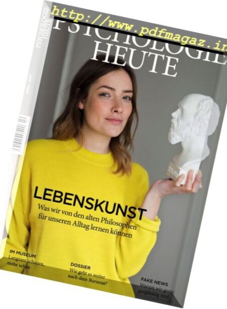 Psychologie Heute – April 2017 Cover