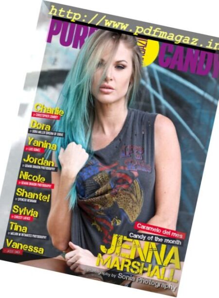 Purple Candy Magazine – Marzo 2017 Cover