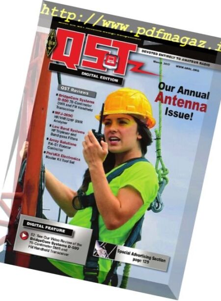 QST Magazine – March 2017 Cover
