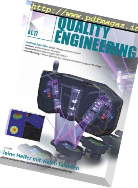 Quality Engineering – Nr.1, 2017 Cover
