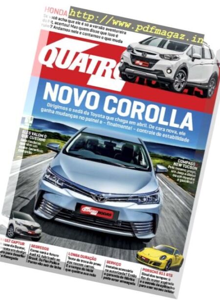 Quatro Rodas – Brazil – Marco 2017 Cover