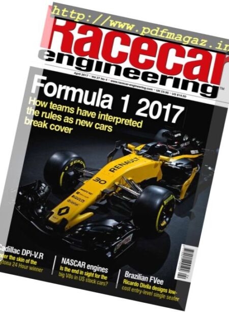 Racecar Engineering – April 2017 Cover