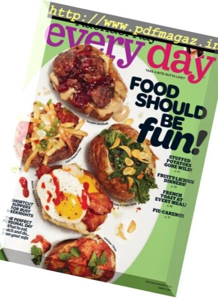 Rachael Ray Every Day – March 2017 Cover