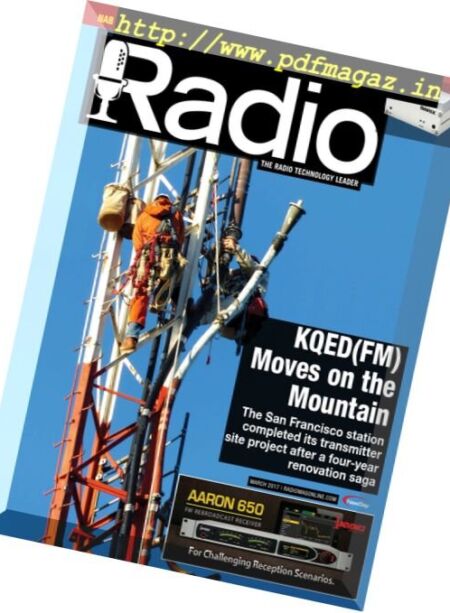 Radio – March 2017 Cover