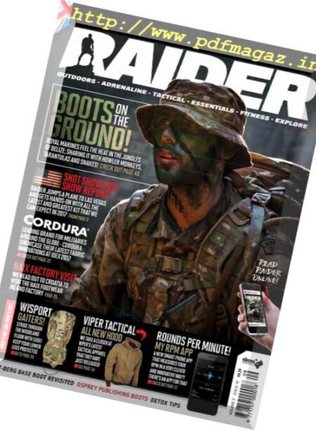 Raider – Volume 9 Issue 12 2017 Cover