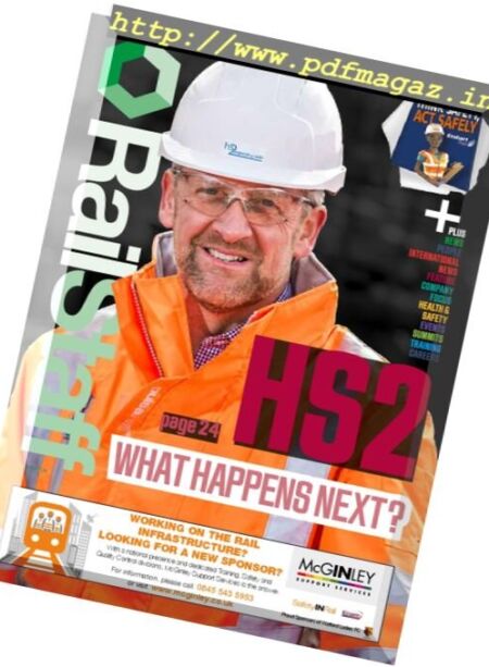 RailStaff – March 2017 Cover