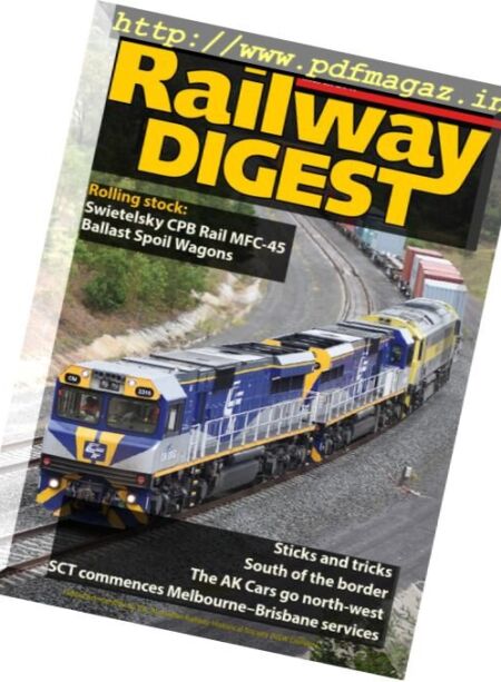 Railway Digest – March 2017 Cover