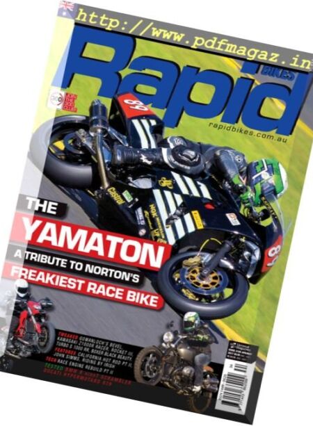 Rapid Bikes – April-May 2017 Cover