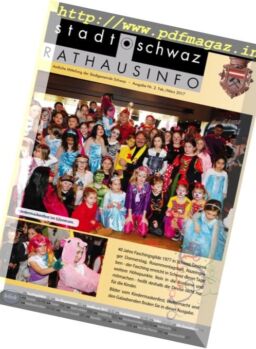 Rathausinfo – Februar-Marz 2017