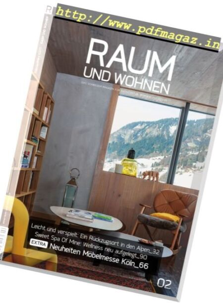 Raum und Wohnen – Februar-Marz 2017 Cover