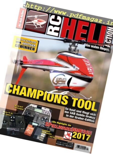 RC-Heli Action – April 2017 Cover