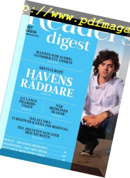 Reader’s Digest Sweden – Februari 2017 Cover