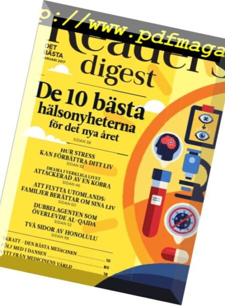 Reader’s Digest Sweden – Januari 2017 Cover