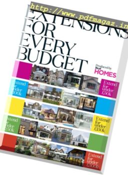 Real Homes – Extensions for Every Budget – April 2017