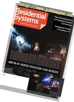 Residential Systems – March 2017