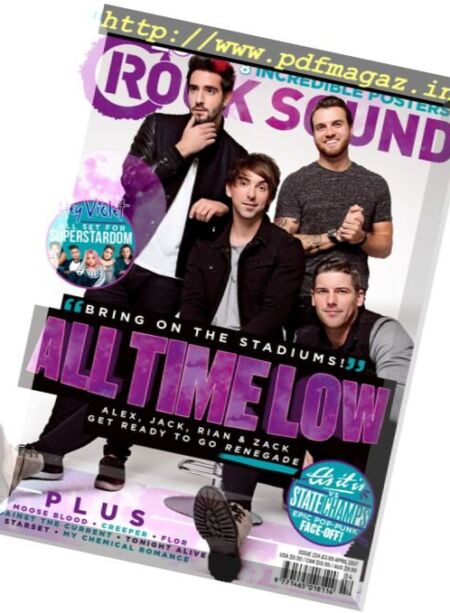 Rock Sound – April 2017 Cover