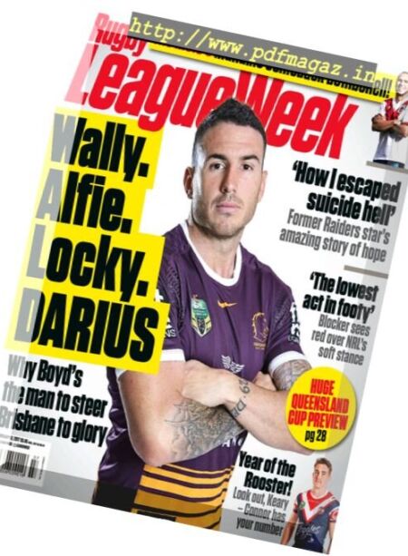 Rugby League Week – 9 February 2017 Cover