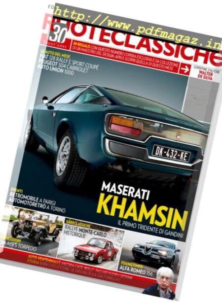 Ruoteclassiche – Marzo 2017 Cover