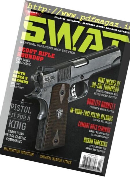 S.W.A.T. – February 2017 Cover