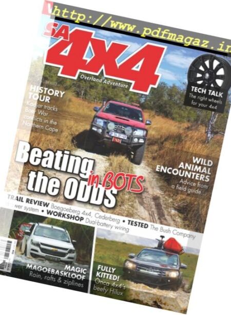 SA4x4 – April 2017 Cover