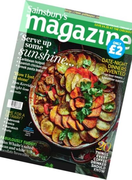 Sainsbury’s Magazine – February 2017 Cover