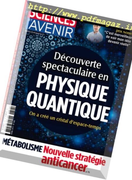 Sciences et Avenir – Avril 2017 Cover
