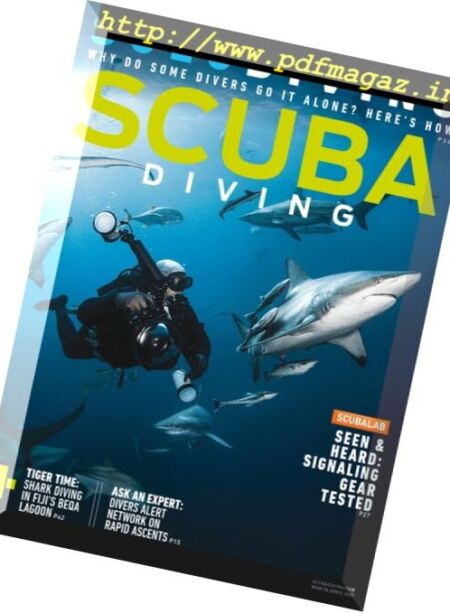 Scuba Diving – March – April 2017 Cover