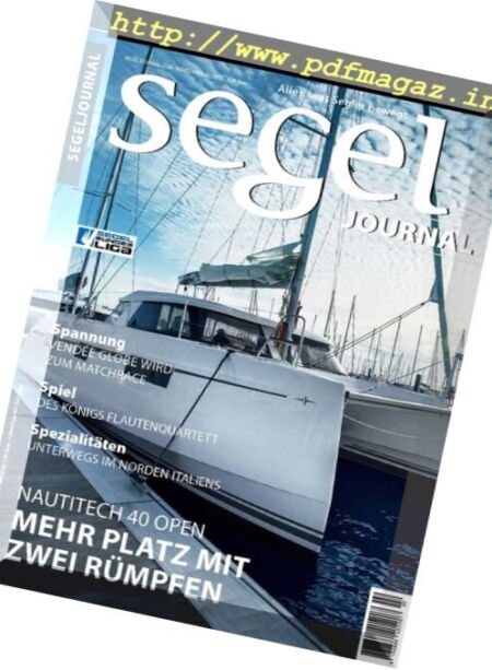 Segel Journal – Marz-April 2017 Cover