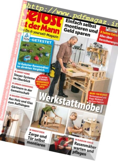 selbst ist der Mann – Marz 2017 Cover