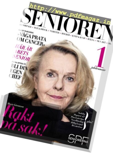 Senioren – Nr.1, 2017 Cover