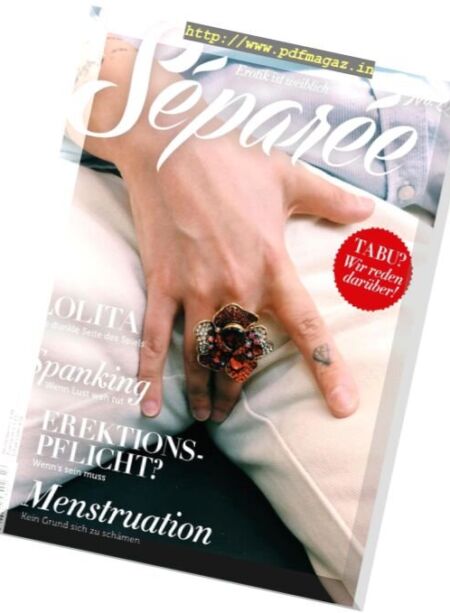 Separee – Nr.12, 2017 Cover
