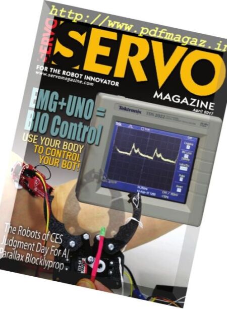 Servo Magazine – April 2017 Cover