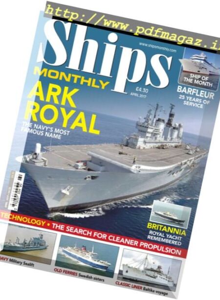 Ships Monthly – April 2017 Cover