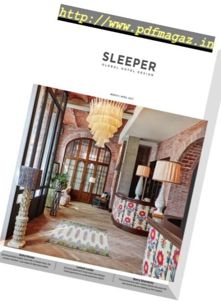 Sleeper – March-April 2017 Cover