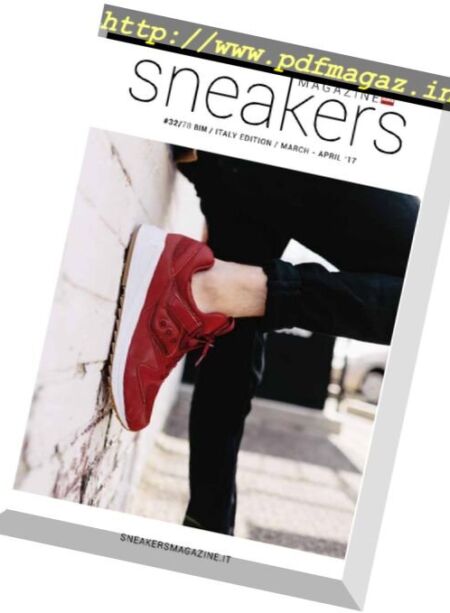 Sneakers Magazine – March-April 2017 Cover