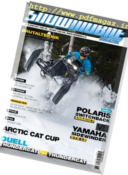 Snowmobile Magazine – Nr.5, 2016-2017 Cover