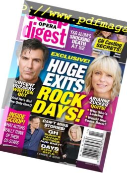 Soap Opera Digest – 13 March 2017