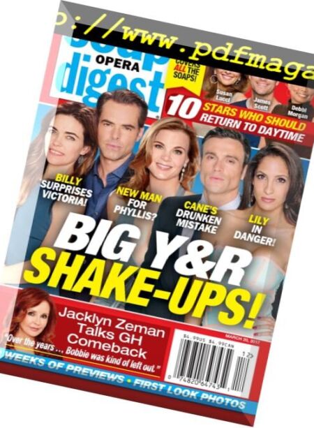 Soap Opera Digest – 20 March 2017 Cover