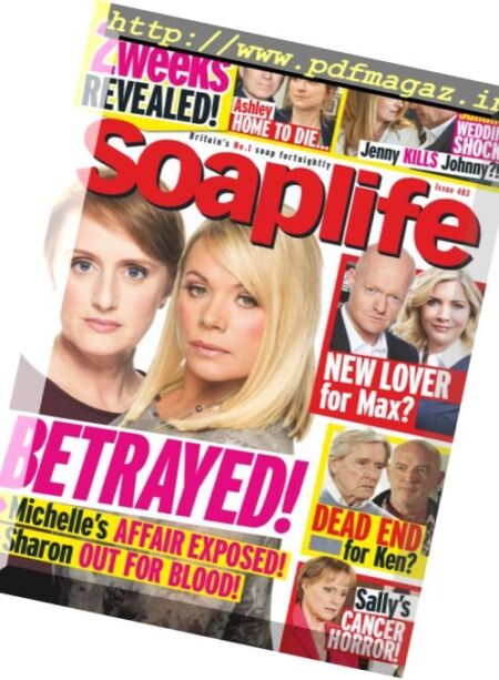 Soaplife – 25 March 2017 Cover